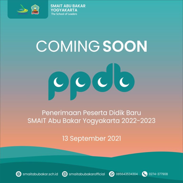 Read more about the article PPDB SMAIT ABY tahun pelajaran 2022/2023 insya Allah akan segera dibuka?