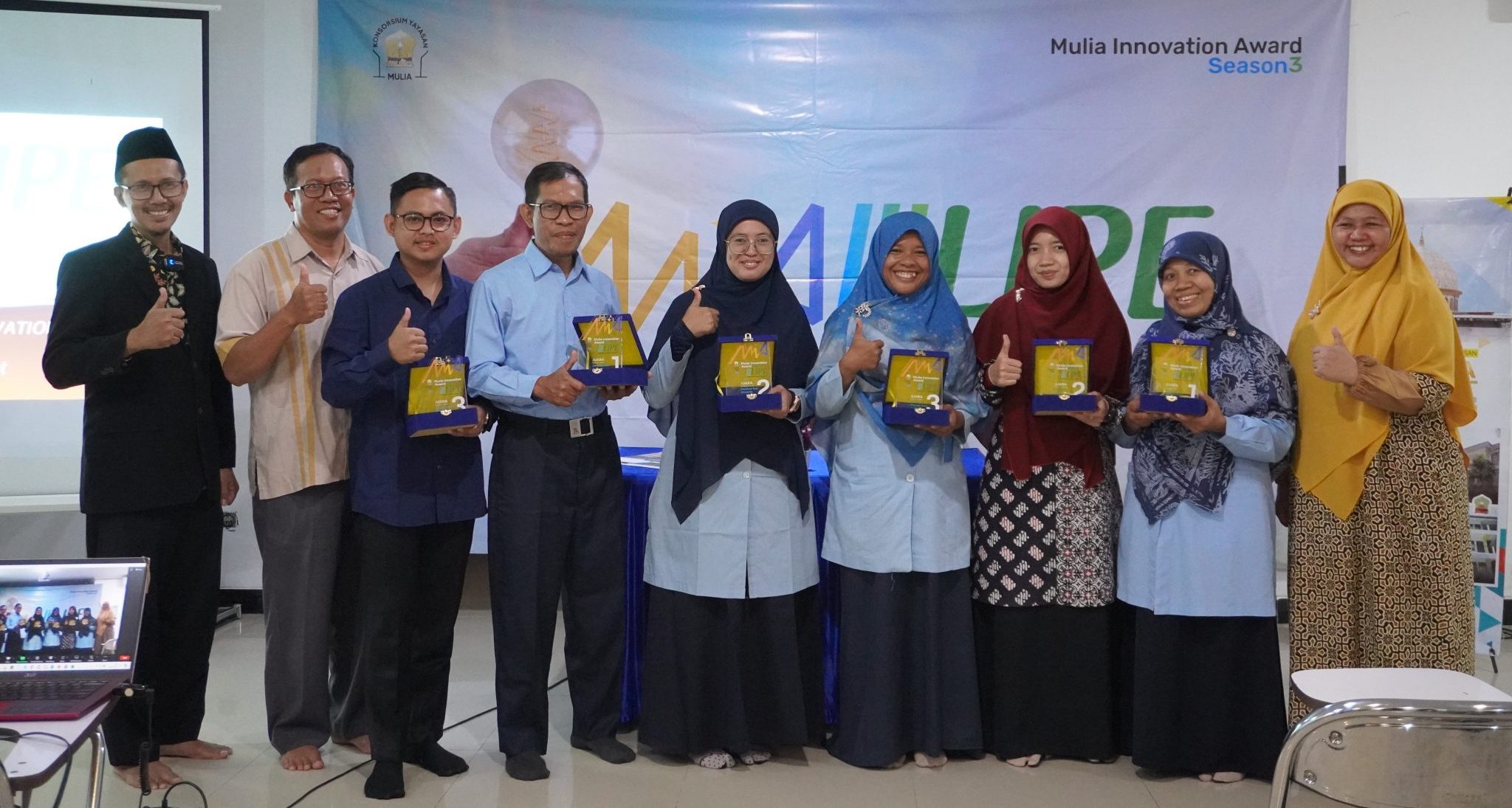 SMAIT Abu Bakar Yogyakarta Berprestasi di Mulia Innovation Award Season III: Let’s Innovate Product Excellence (LIPE) Tahun 2024