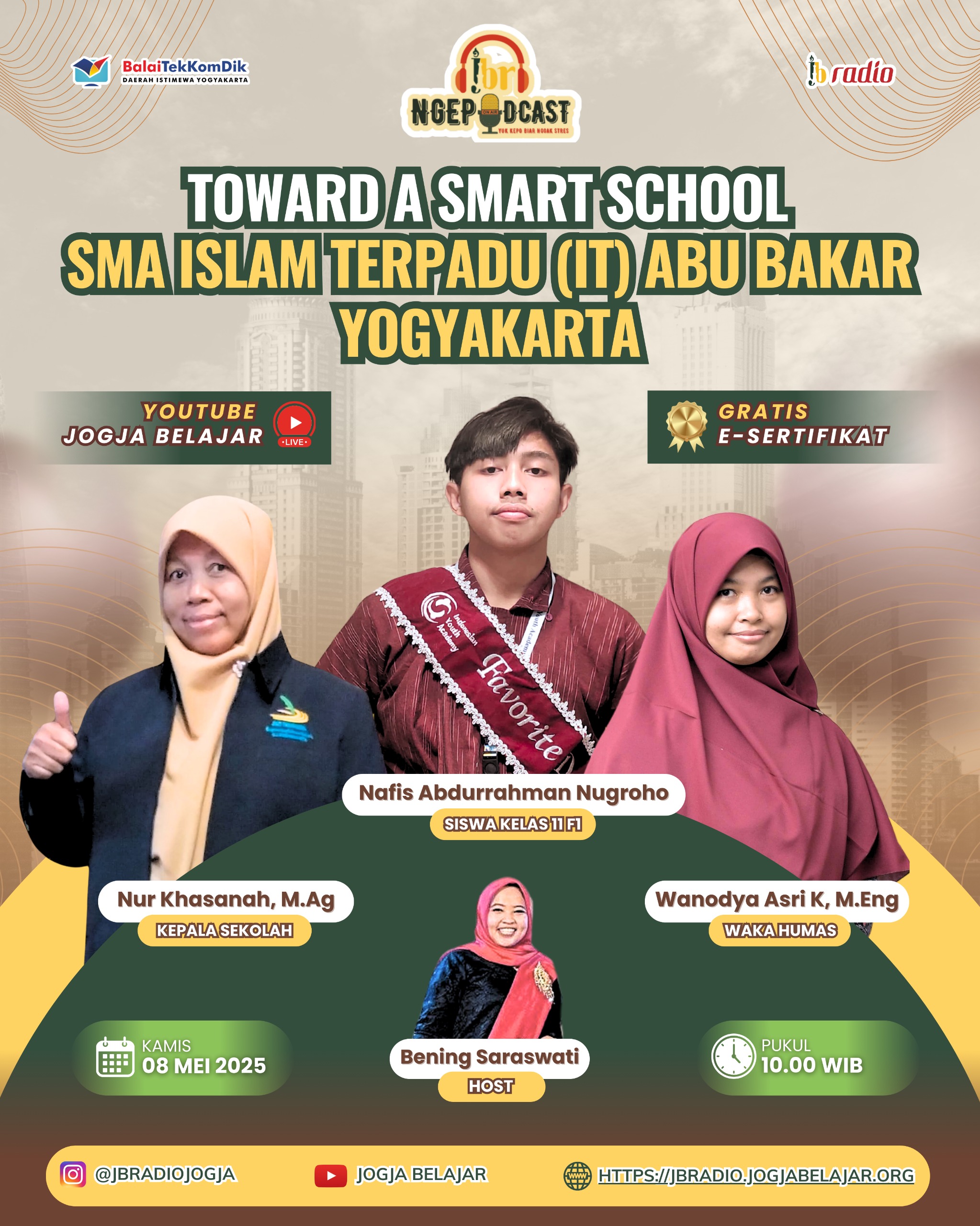 You are currently viewing SMA ISLAM TERPADU (IT) ABU BAKAR YOGYAKARTA (TOWARD A SMART SCHOOL)