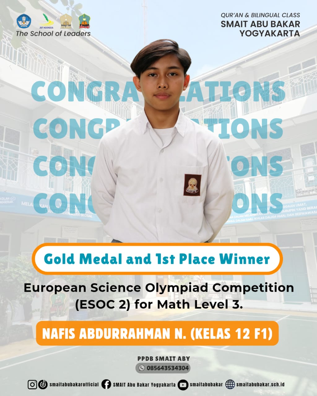 Gold Medalis and 1st Place winner