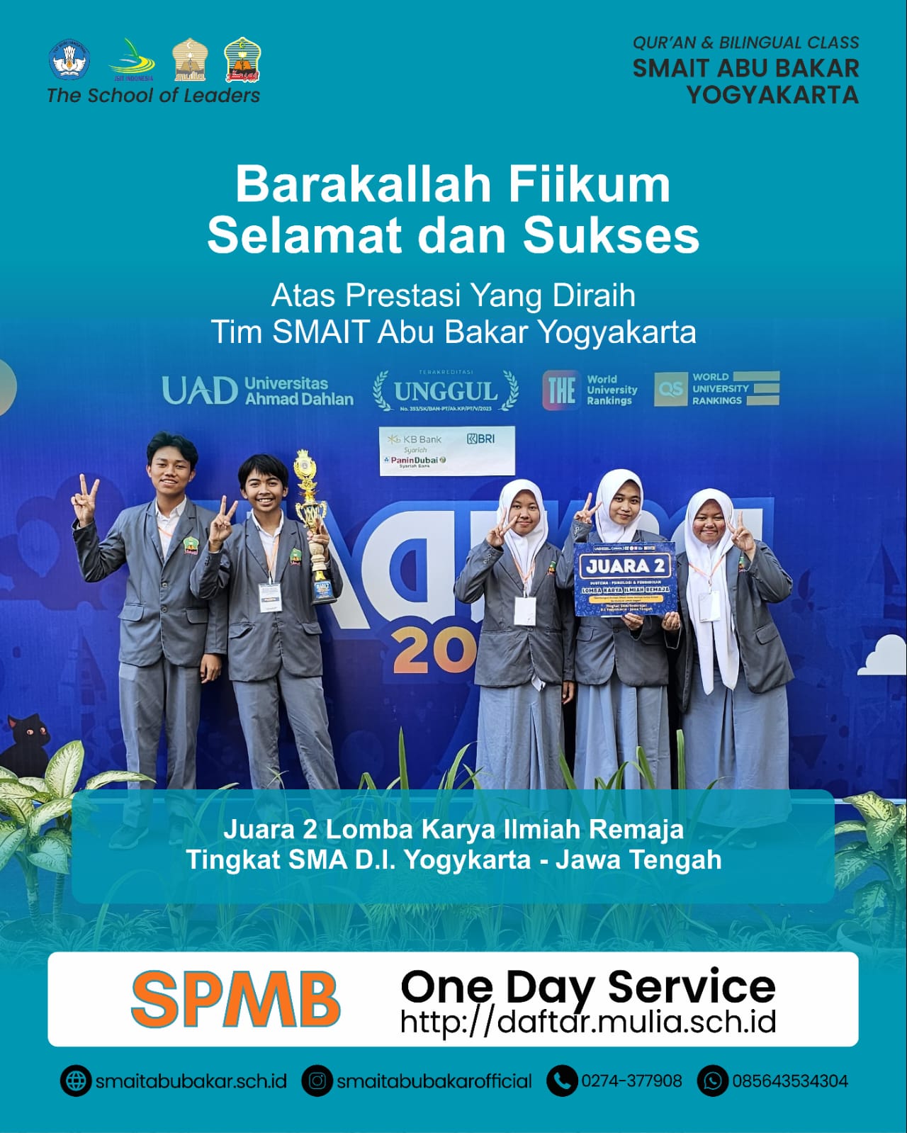 Juara 2 Lomba Karya Ilmiah