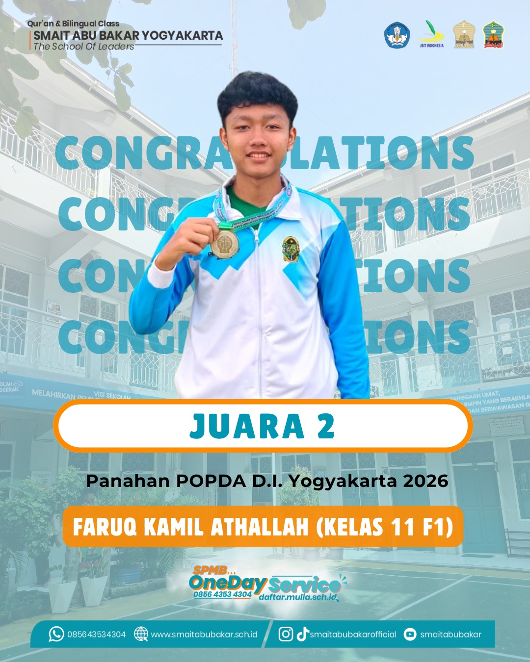 Juara 2 Panahan POPDA DIY